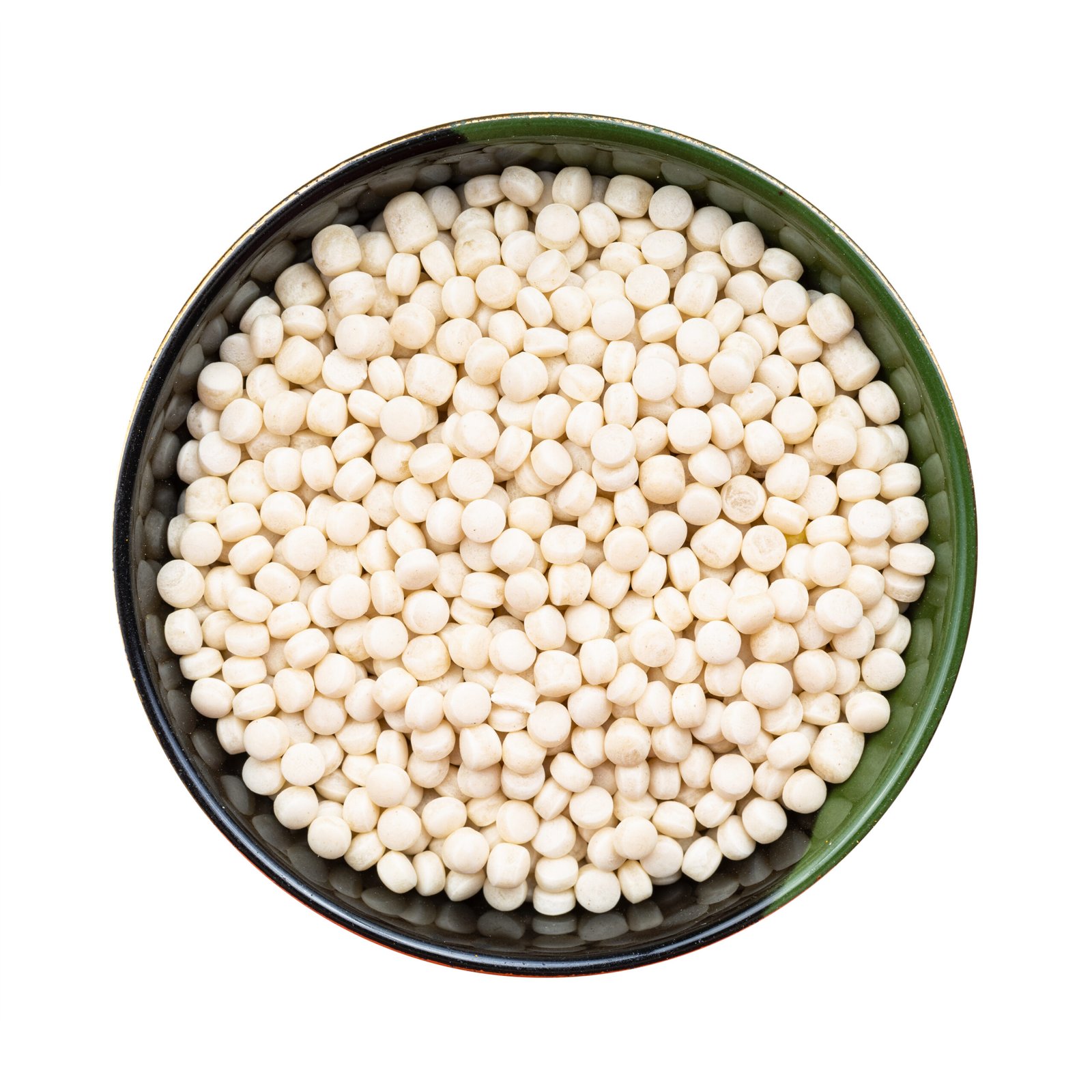 Granular Phosphate Urea Fertilizer in a bowl